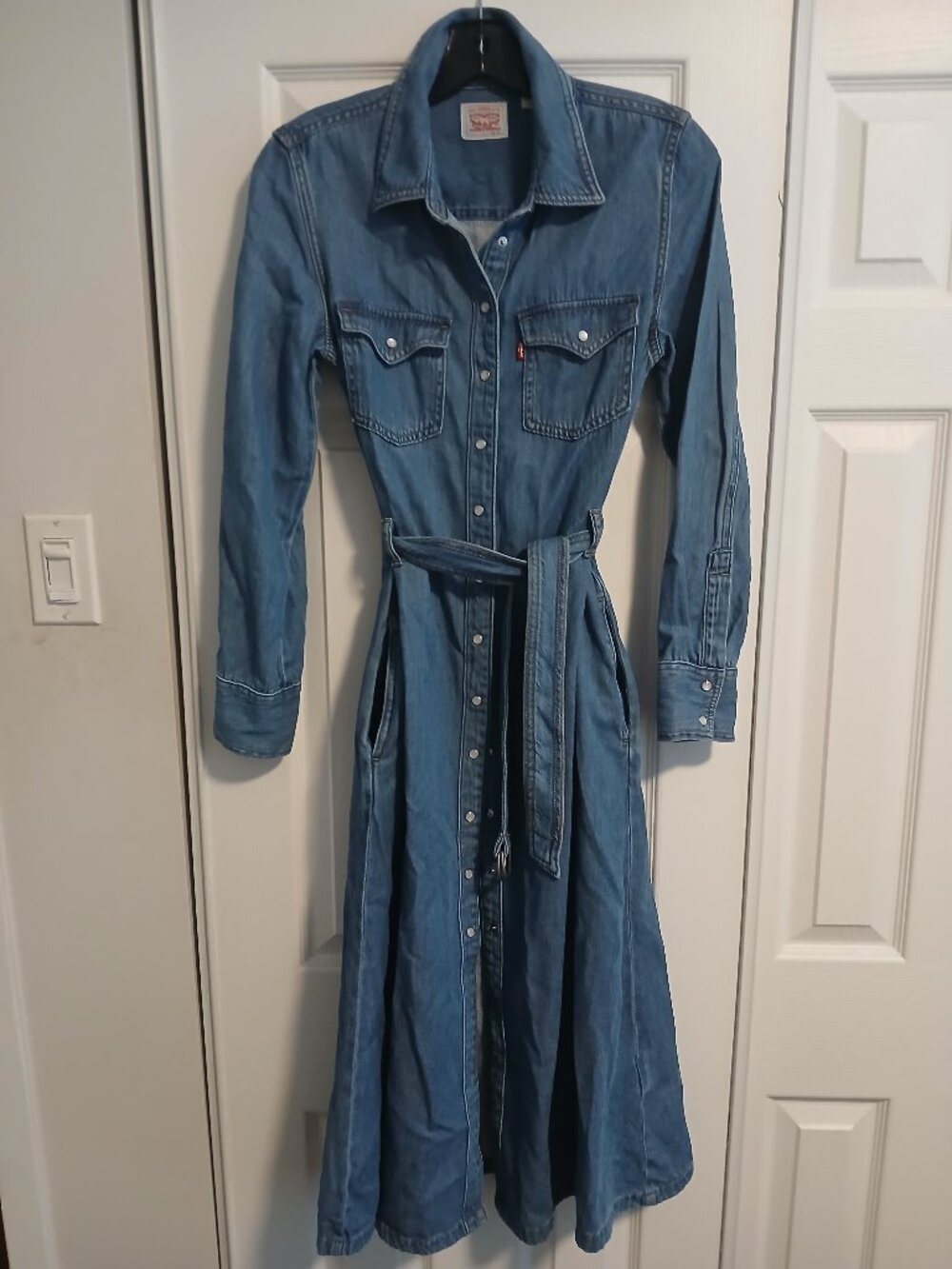 Levi's Journey Long-sleeve Maxi Dress